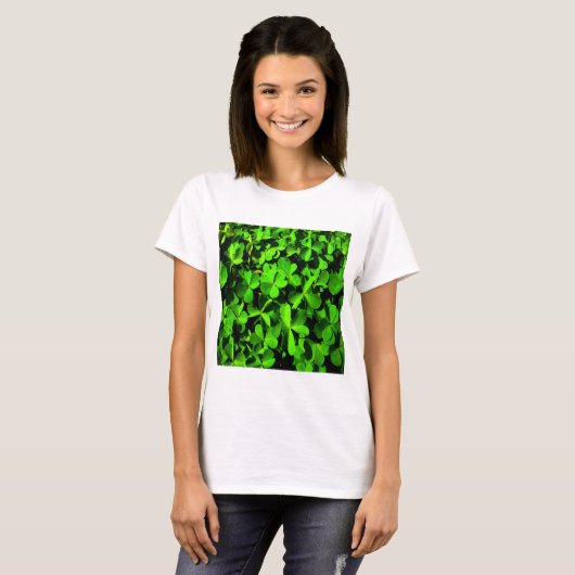 LuckClovers am St. Patrick's Day T - Shirt (Vorne ganz)