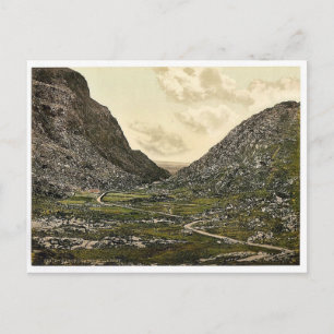 Lücke von Dunloe. Killarney. Co. Kerry, Irland Kla Postkarte