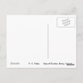 Lücke von Dunloe, Killarney, Kerry, Irland Postkar Postkarte (Rückseite)