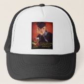 "Luckie" Fernlastfahrer-Hut Truckerkappe (Vorderseite)