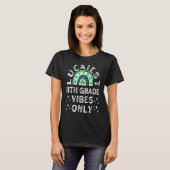 Luckiest 11th Grade Vibes St Patrick Day High Scho T-Shirt (Vorne ganz)