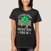 Luckiest Comp Sci Crew Computer Science Coder St P T-Shirt (Vorderseite)