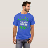 Luckiest Dialysis Nurse Ever - StPaddys Day T-Shirt (Vorne ganz)