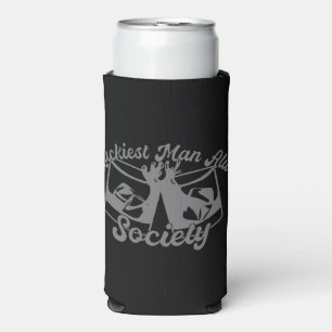 Luckiest Man Alive Society Selters Dosenkühler