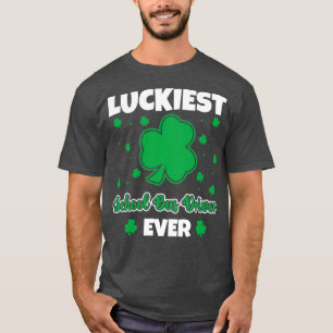 LUCKIEST Schulbusfahrer je STPATRICK DAY SHAM T-Shirt