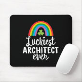 Lücklicher Architekt Aller Zeiten St. Patrick's Da Mousepad (Mit Mouse)