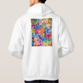 Lucknow Uttar Pradesh City Map Hoodie (Rückseite)
