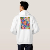 Lucknow Uttar Pradesh City Map Hoodie (Schwarz voll)