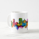 Lucknow Uttar Pradesh Skyline Kaffeetasse (Vorderseite Links)