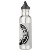 "Lucksymbol" Edelstahlflasche (Rechts)