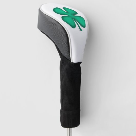 Lucky 4 Leaf Irish Clou Golf Fahrer Kopf Abdeckung Golf Headcover (angewinkelt)