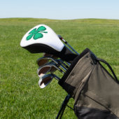 Lucky 4 Leaf Irish Clou Golf Fahrer Kopf Abdeckung Headcover (In SItu)