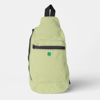 Lucky 4 Leaf Irish Clou hellgrüner Rucksack