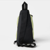 Lucky 4 Leaf Irish Clou hellgrüner Rucksack (Rückseite)
