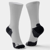 Lucky 4 Leaf Irish Clover graue Performance Socken (Gewinkelt)