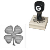 Lucky 4 Leaf Irish Clover Gummi Briefmarke Gummistempel (Stempel)