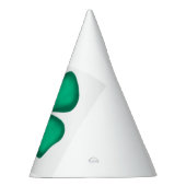 Lucky 4 Leaf Irish Clover Party hat große Klee Partyhütchen (Rechts)