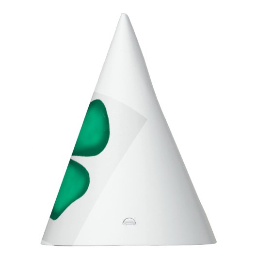 Lucky 4 Leaf Irish Clover Party hat große Klee Partyhütchen (Rechts)