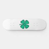 Lucky 4 Leaf Irish Clover Skateboard (Horizontal)