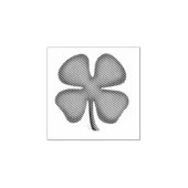Lucky 4 Leaf Irish Kleber kleine Briefmarke Gummistempel (Prägung)