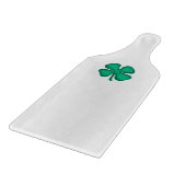 Lucky 4 Leaf Irish Kleber Paddel Schneidebrett (Ecke)