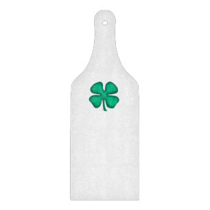 Lucky 4 Leaf Irish Kleber Paddel Schneidebrett
