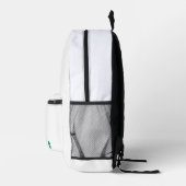 Lucky 4 Leaf Irish Kleber weißen Rucksack (Rechts)