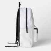 Lucky 4 Leaf Irish Kleber weißen Rucksack (Links)