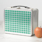 Lucky 4 Leaf Irish Klee rostfrei stl lunchbox (Beispiel)
