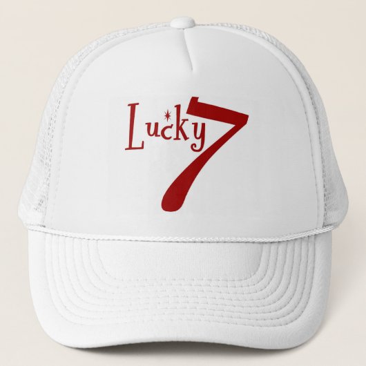 Lucky 7 Cap Truckerkappe (Vorderseite)
