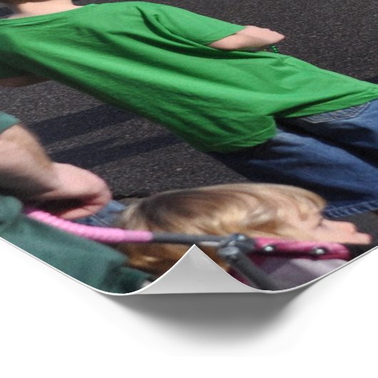 Lucky 7k Race Poster (Ecke)