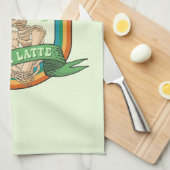 Lucky A Latte Geschirrtuch (Viertel Falte)
