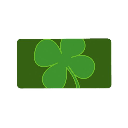 Lucky Adressaufkleber (Vorne)