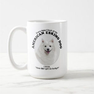 Lucky American Eskimo Dog Kaffeetasse