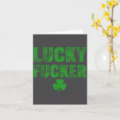Lucky And Lucky Forer St Patricks Day  Karte (Gelbe Blume)