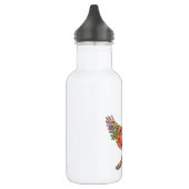 Lucky ANGEL Bird - Perfektes Glück Edelstahlflasche (Links)