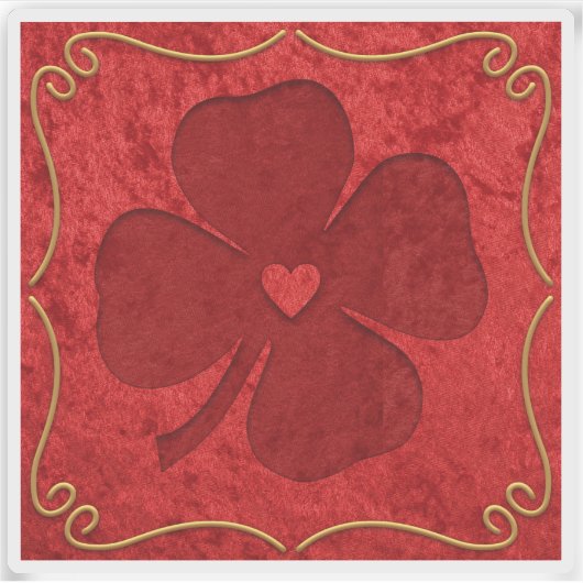 Lucky Aufkleber (Vorderseite)