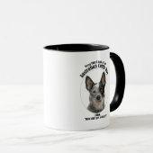 Lucky Australian Cattle Dog Tasse (VorderseiteRechts)
