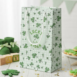 Lucky Baby Green Gender Neutral St Paddys Kleine Geschenktüte