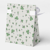 Lucky Baby Pink und Green St Paddys Geschenkschachtel (Rückseite)