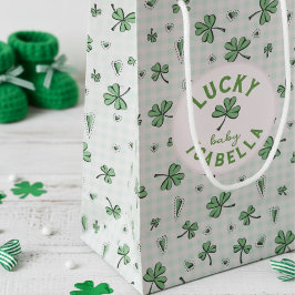 Lucky Baby Pink und Green St Paddys Kleine Geschenktüte