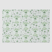 Lucky Baby St Patricks Day Green Clove Seidenpapier (Vorderseite)