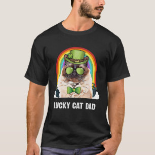 Lucky Balinese Javanese Cat Vater St Patricks Day T-Shirt