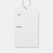 LUCKY BAMBOO GIFT TAGS GESCHENKANHÄNGER (Rückseite)