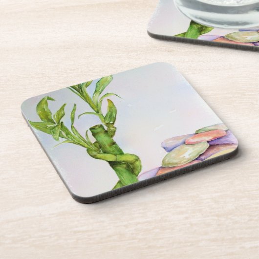 LUCKY BAMBOO UNTERSETZER (Linke Seite)