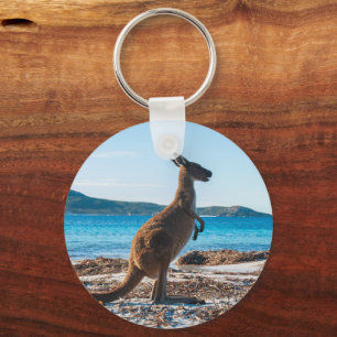 Lucky Bay Kangaroo Joey Schlüsselanhänger
