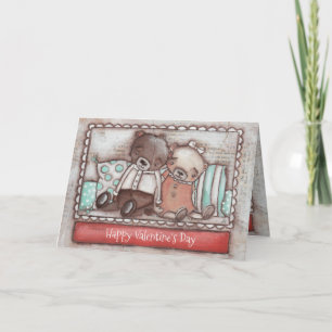 Lucky Bears - Valentine Feiertagskarte