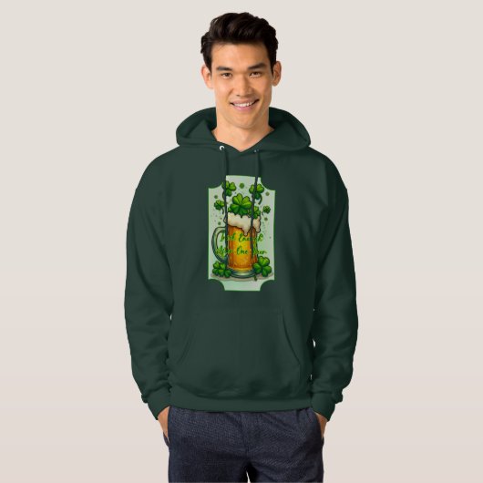 Lucky Beer St Patrick’s Day Shirt –  Moletons (Vorne ganz)