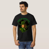Lucky Ben Franklin St. Patrick's Day T-Shirt (Vorne ganz)