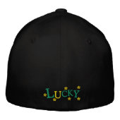 LUCKY BESTICKTE BASEBALLKAPPE (Rückseite)